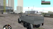 Урал Мексиканской армии para GTA San Andreas miniatura 4