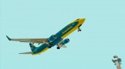 Boeing 737-800 AeroSvit Ukrainian Airlines for GTA San Andreas miniature 3