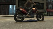 Kawasaki KX 450 F для GTA 4 миниатюра 3