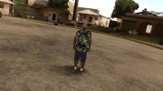 Гавайская рубашка как у Макса Пейна для GTA San Andreas миниатюра 2