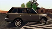 Range Rover Supercharged Series III для GTA San Andreas миниатюра 4