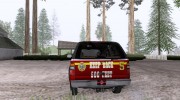 Chevrolet Suburban SFFD для GTA San Andreas миниатюра 3