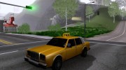 Greenwood Taxi para GTA San Andreas miniatura 1