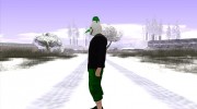 Skin GTA V Online Снеговик para GTA San Andreas miniatura 4