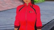 Kokoro wearing a tracksuit для GTA San Andreas миниатюра 1