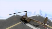 Robinson R44 Raven II NC 1.0 Скин 4 для GTA San Andreas миниатюра 3