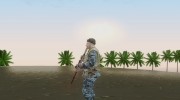 COD BO Russian Spetznas Flak MP v3 для GTA San Andreas миниатюра 2