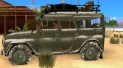 УАЗ-31519 зимний вариант из COD MW 2 для GTA San Andreas миниатюра 2