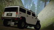 HUMMER H2 Tunable для GTA San Andreas миниатюра 4