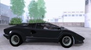 Lamborghini Countach 25th for GTA San Andreas miniature 4