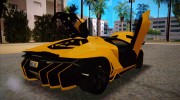 Lamborghini Centenario LP770-4 Full Featured Black Rims для GTA San Andreas миниатюра 14