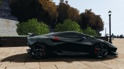 Lamborghini Sesto Elemento 2011 для GTA 4 миниатюра 5