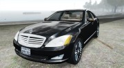 Mercedes-Benz S-Class 2007 para GTA 4 miniatura 1