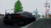 BMW 7 2015 для GTA San Andreas миниатюра 2