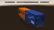 Trailer Pack Container V1.22 для Euro Truck Simulator 2 миниатюра 3