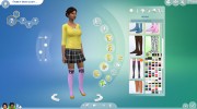 Чулки для Sims 4 миниатюра 7