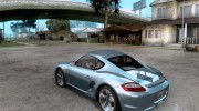 Porsche Cayman S для GTA San Andreas миниатюра 3