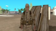 Скин Советского Солдата для GTA San Andreas миниатюра 1