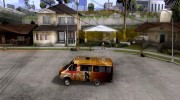 ГАЗель кульная обезбашенная для GTA San Andreas миниатюра 2