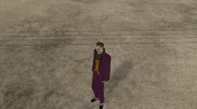 HQ Joker Skin для GTA San Andreas миниатюра 3