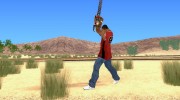 Пила Джульетты из Lollipop Chainsaw para GTA San Andreas miniatura 4