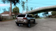 Jeep Grand Cherokee 2012 для GTA San Andreas миниатюра 4
