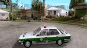 BMW E30 Sedan Police для GTA San Andreas миниатюра 2