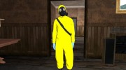 GTA V Online The Heist Gasmask Yellow for GTA San Andreas miniature 2