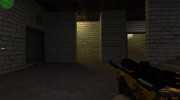 Gold awp with motif (tattoo) for Counter Strike 1.6 miniature 3