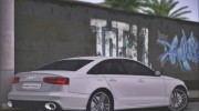 Audi RS6 C7 Sedan 2016 для GTA San Andreas миниатюра 4