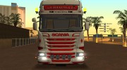 Scania Stremline для GTA San Andreas миниатюра 4