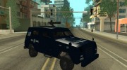 Armored Federal Police для GTA San Andreas миниатюра 5