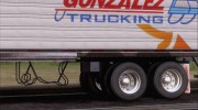 Trailer Gonzalez Trucking для GTA San Andreas миниатюра 5