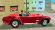 Shelby Cobra 427 TT Black Revel для GTA Vice City миниатюра 2