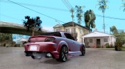 Mazda RX8 для GTA San Andreas миниатюра 4