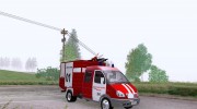 ГАЗ 33023 Пожарная для GTA San Andreas миниатюра 5