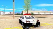 Nissan GT-R R35 Saitama (Japanese) Police para GTA San Andreas miniatura 3