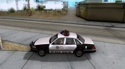 Ford Crown Victoria 1994 Police для GTA San Andreas миниатюра 2