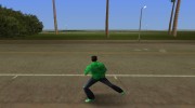 Томми в зелёной одежде для GTA Vice City миниатюра 2