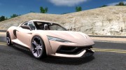 2016 Genesi Model 5 Concept para GTA San Andreas miniatura 1