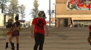 Raccoon Mask from GTA Online para GTA San Andreas miniatura 5