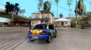 Subaru Impreza STi police para GTA San Andreas miniatura 4