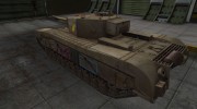 Контурные зоны пробития Matilda Black Prince for World Of Tanks miniature 3