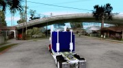 Truck Optimus Prime for GTA San Andreas miniature 3