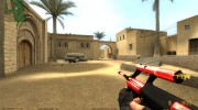 Aug Recolour (Black n Red) for Counter-Strike Source miniature 1