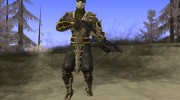 Skin HD Reptile Mortal Kombat X для GTA San Andreas миниатюра 5