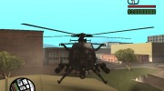 AH-6 Little Bird для GTA San Andreas миниатюра 5