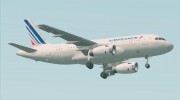 Airbus A319-100 Air France для GTA San Andreas миниатюра 3