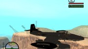 A-37B Dragonfly для GTA San Andreas миниатюра 6