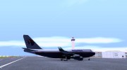 Boeing 747-400 Malaysia Airlines para GTA San Andreas miniatura 4